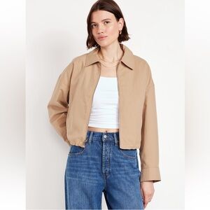 Old Navy Women's Utility Jacket in Tan